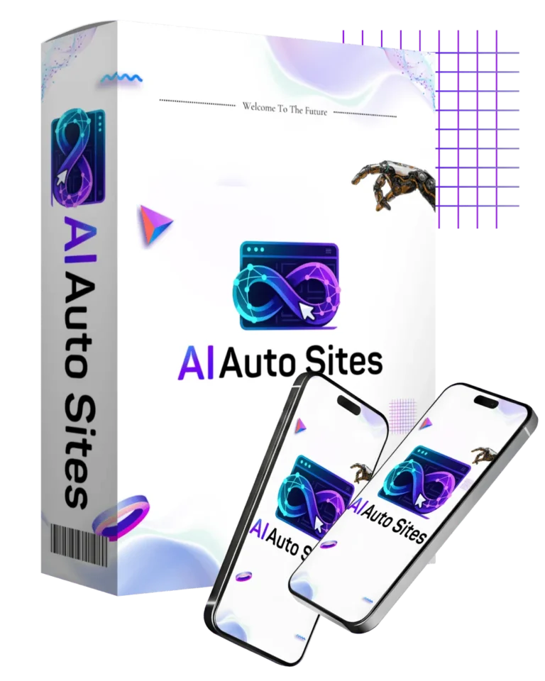 AI Auto Sites Review 2026 dashboard showing automated website creation and AI SEO content system