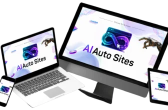 AI Auto Sites Review 2026 dashboard showing automated website creation and AI SEO content system