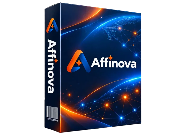 Affinova front end product box, $12 one-time launch price