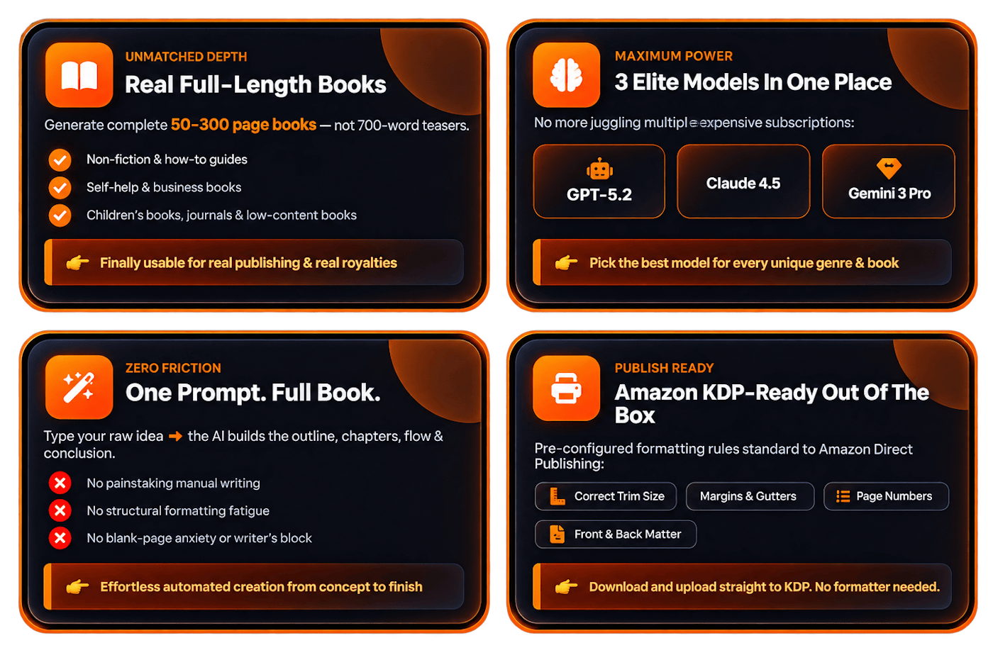 Ai Long eBook Creator features overview