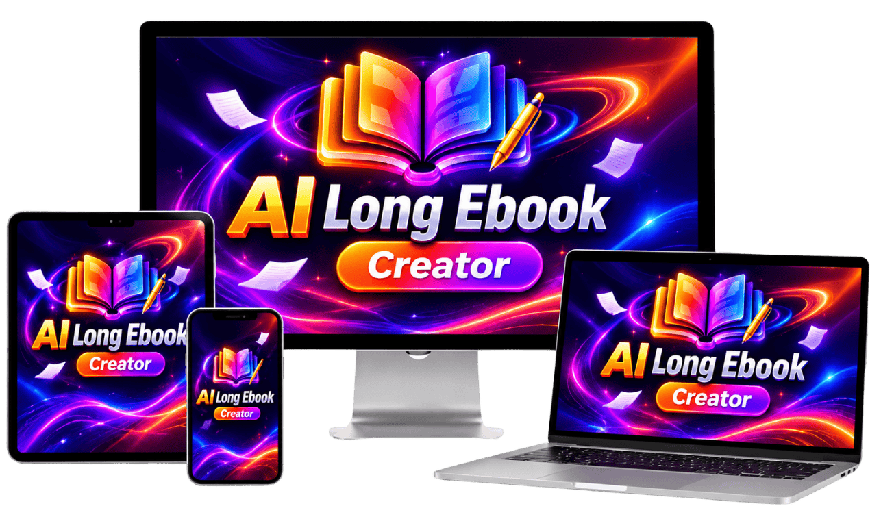 Ai Long eBook Creator product mockup