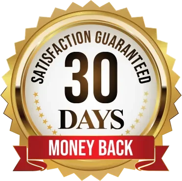 AstrAI 30-day money-back guarantee badge