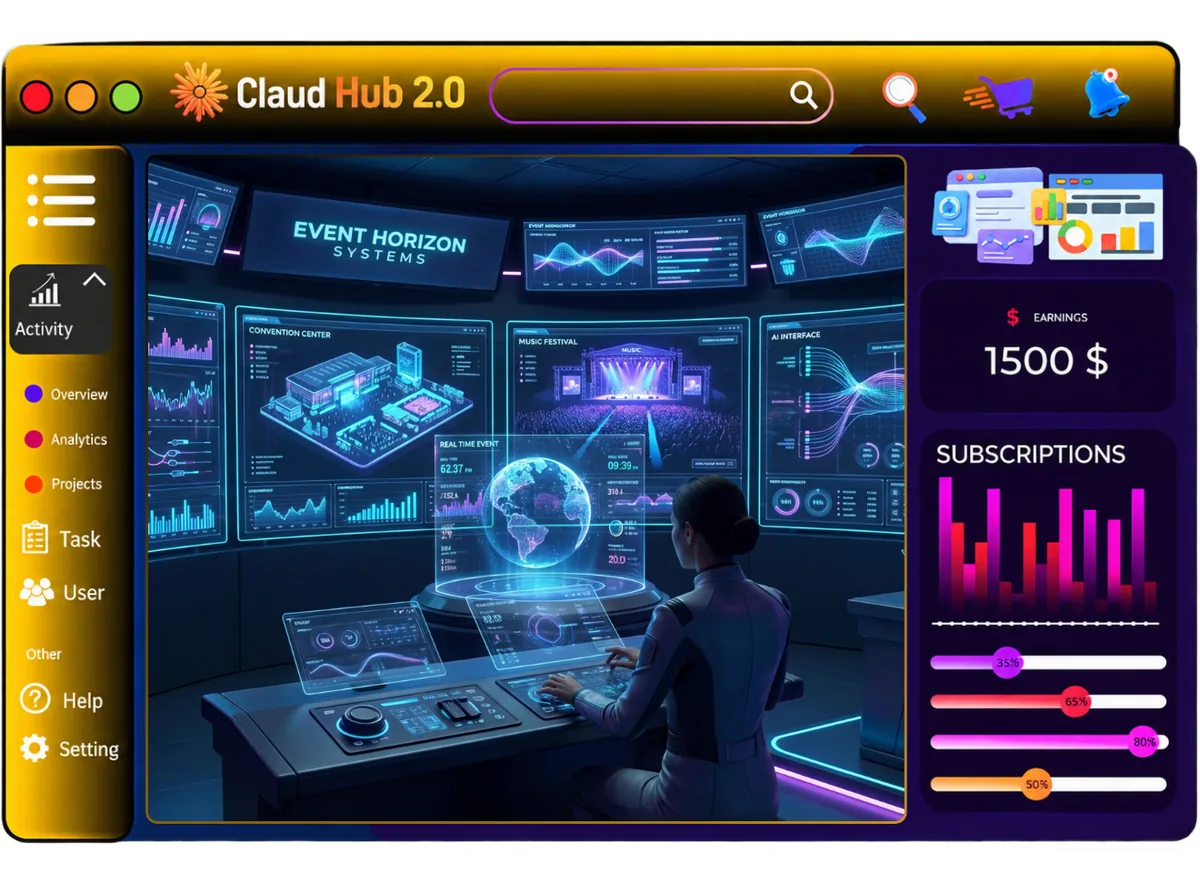 ClaudHub 2.0 all-in-one AI dashboard