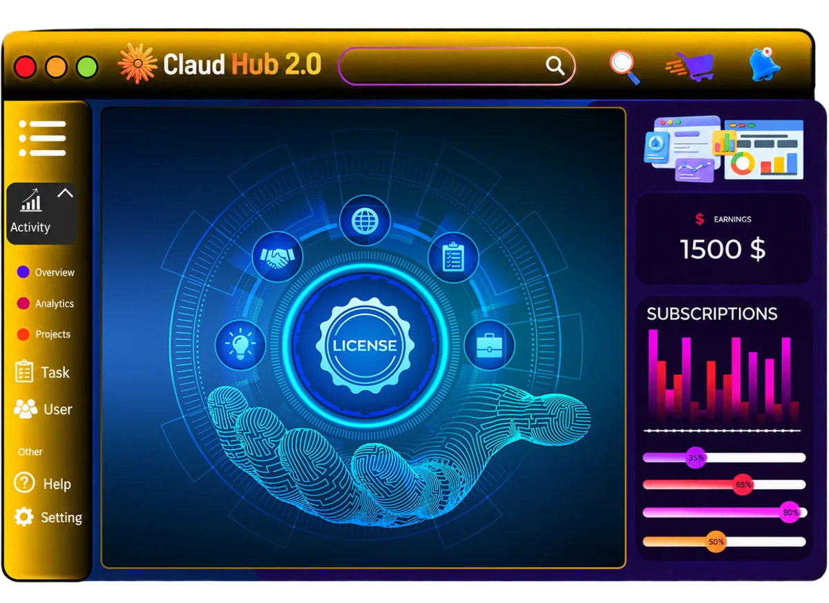 ClaudHub 2.0 commercial license for client work