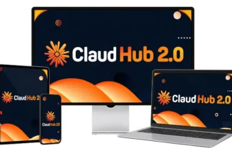 ClaudHub 2.0 review product mockup on monitor, laptop, tablet and phone