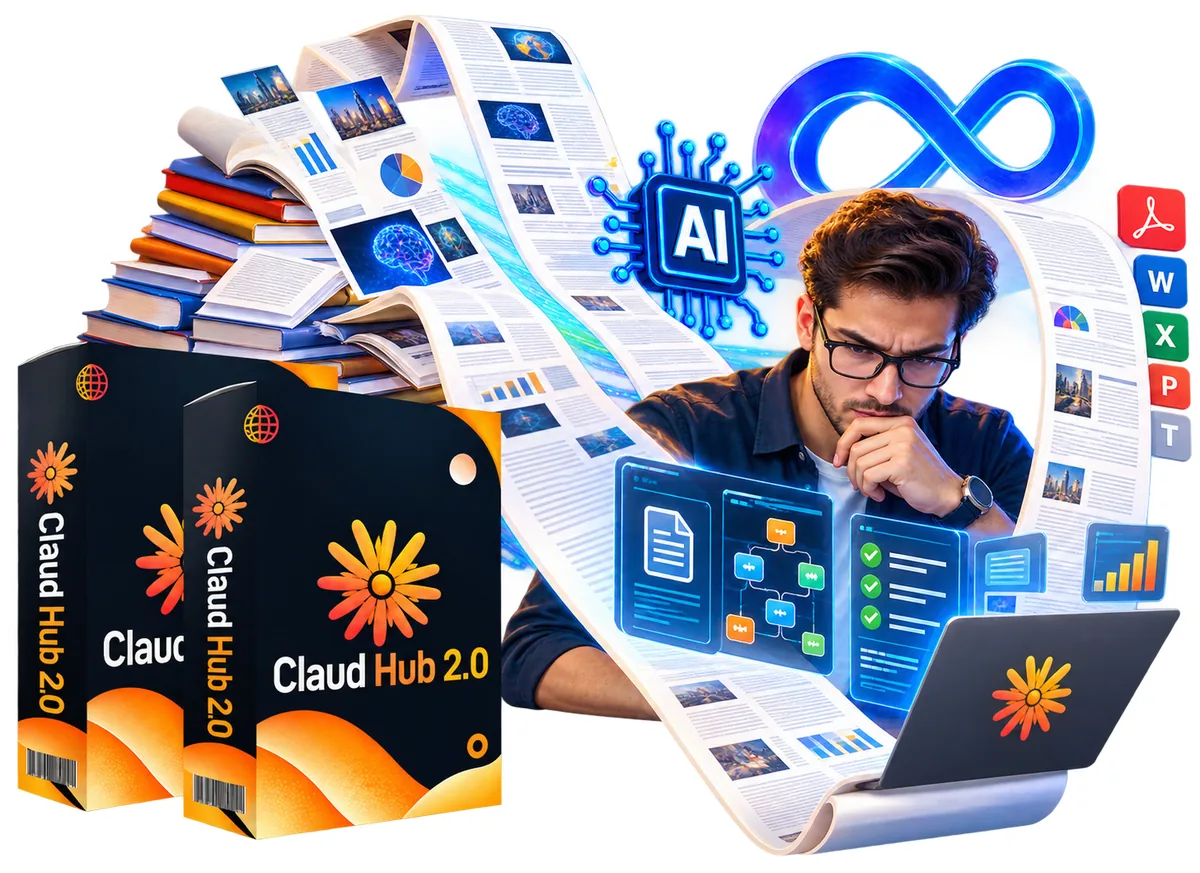 ClaudHub 2.0 long-form content and research with a large context window