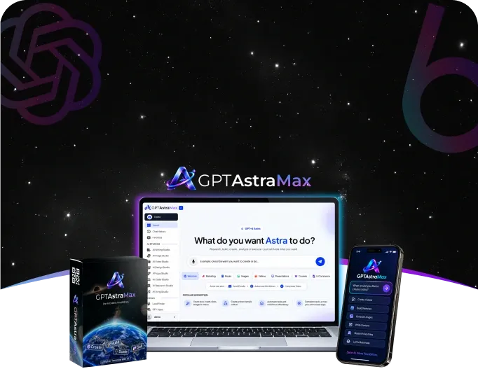 GPTAstraMax product mockup