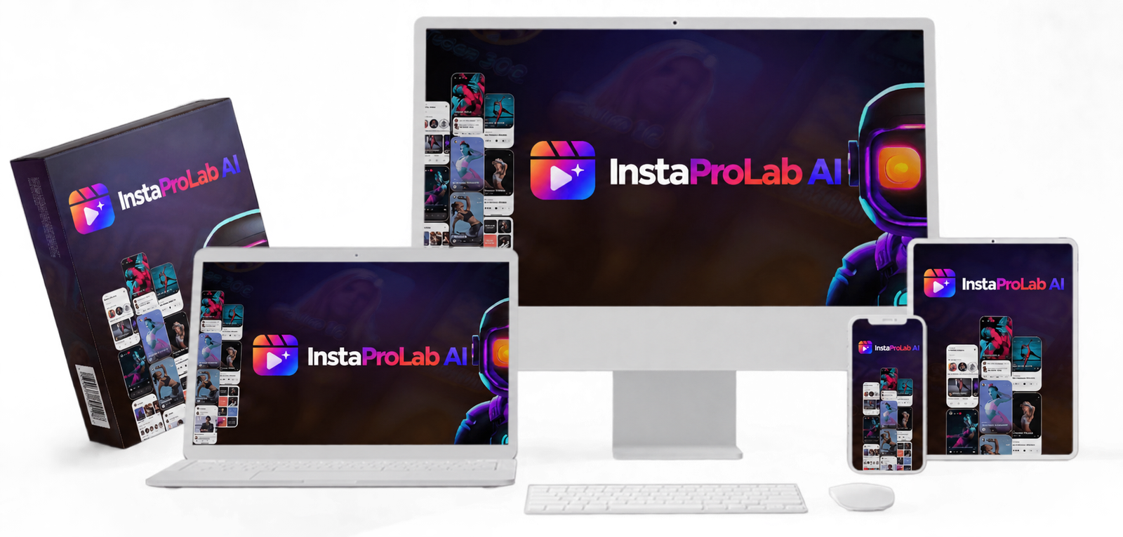InstaProLab AI across every device