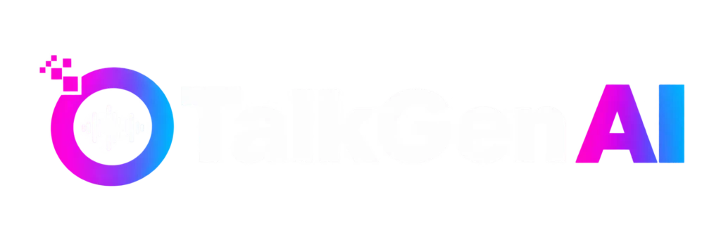 TalkGen AI official logo, the AI talking object video generator reviewed in this TalkGen AI Review