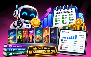 BookSeries AI use case: build a backlist of book series that earns every month