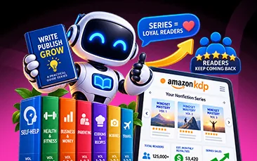 BookSeries AI use case: publish non-fiction series in profitable niches