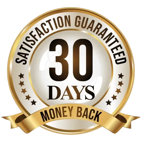 FaithForge AI 30 day money back guarantee gold badge