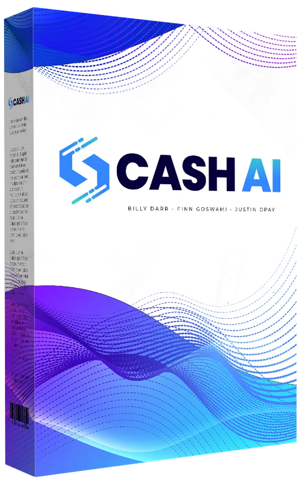 CashAI product box, a vendor sales page bonus