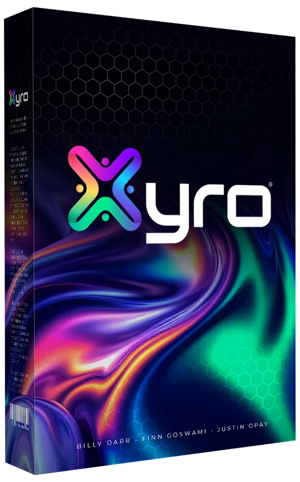 Xyro product box, a vendor sales page bonus