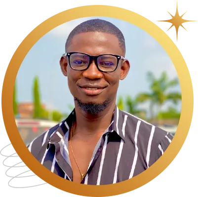 Portrait of the FaithForge AI vendor signing the JV page as Peter Onwe
