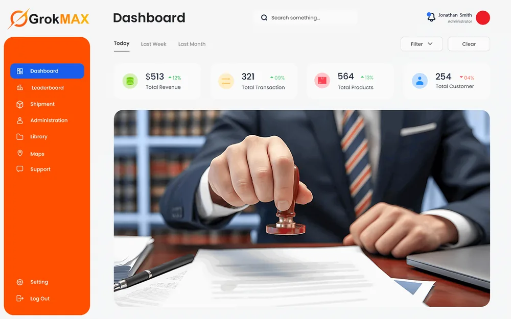 GrokAI Studio feature graphic: a commercial license for client work