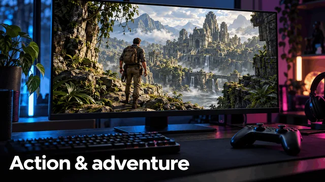 Action and adventure games niche you can launch as a gaming store with NewPlay AI