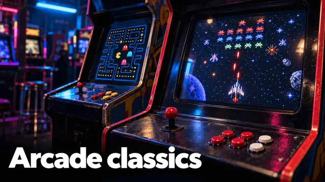 Arcade classics niche you can launch as a gaming store with NewPlay AI
