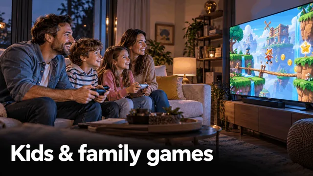 Kids and family games niche you can launch as a gaming store with NewPlay AI