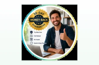 ProfitPilot coupon codes featured image showing the gold 30 day money back guarantee seal