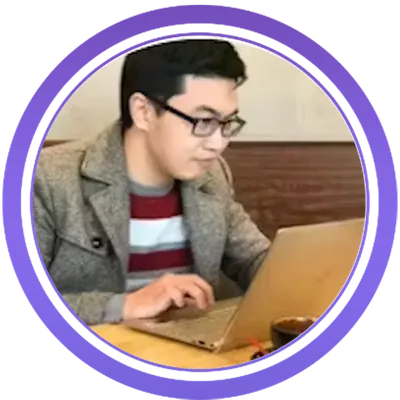 Portrait of Rick Nguyen, the founder named on the ProfitPilot sales page, working at a laptop