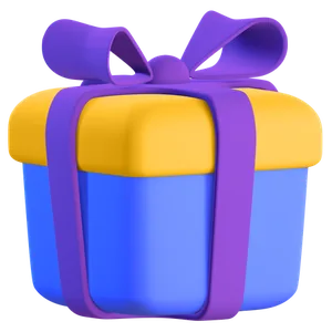 Gift box icon used on the vendor sales page, used here as a bonus badge