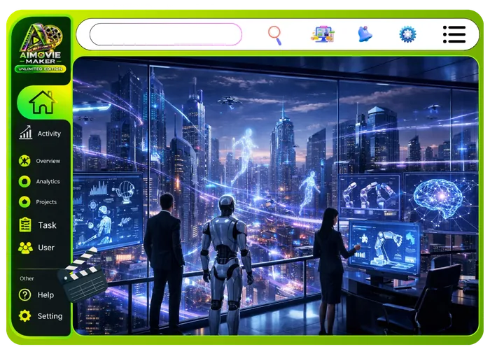 Vendor feature graphic for Future Updates And New Models in Unlimited Movie: new video models added to the account automatically, per the vendor