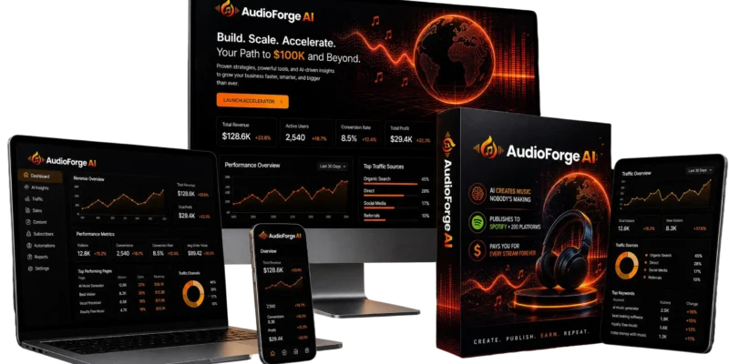 AudioForge AI Review 2026: Pricing, Bonuses, All 11 OTOs & Coupon Code (AUFORGE30) Is It Legit?
