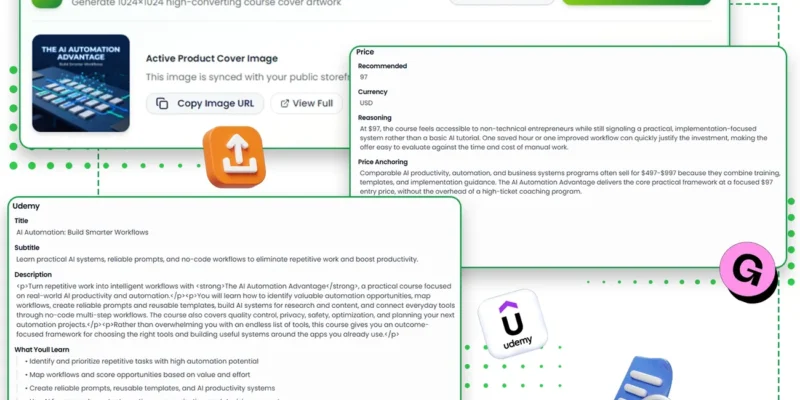 Udemy vs Skillshare vs Gumroad vs Teachable: The Best Place For Your First AI-Made Course