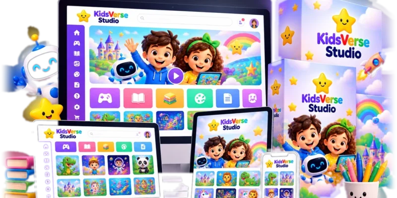 KidsVerse Review 2026: $17 Pricing, OTOs & KV5OFF Coupon Code, Is It Worth It?
