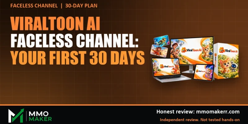 ViralToon AI Faceless Channel Plan: Your First 30 Days